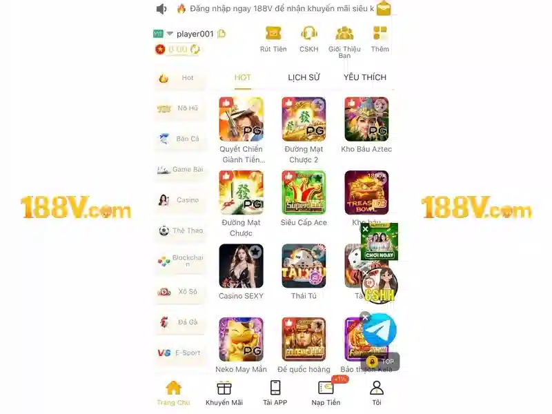188V: Khái niệm và hành trình